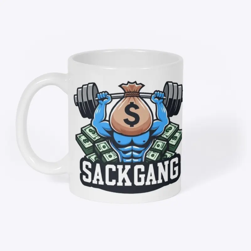 Sack Gang Muscle Logo