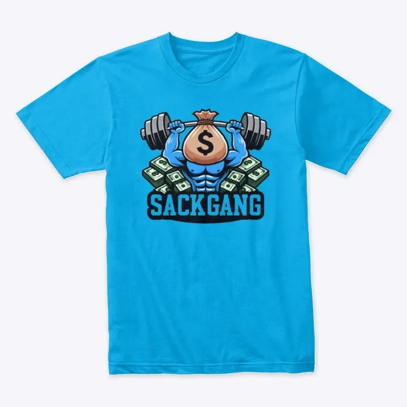 Sack Gang Muscle Logo