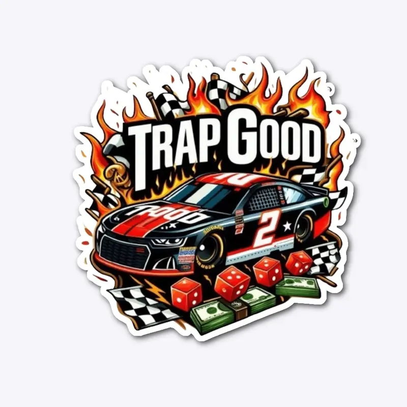 Trap Good Race Car Logo