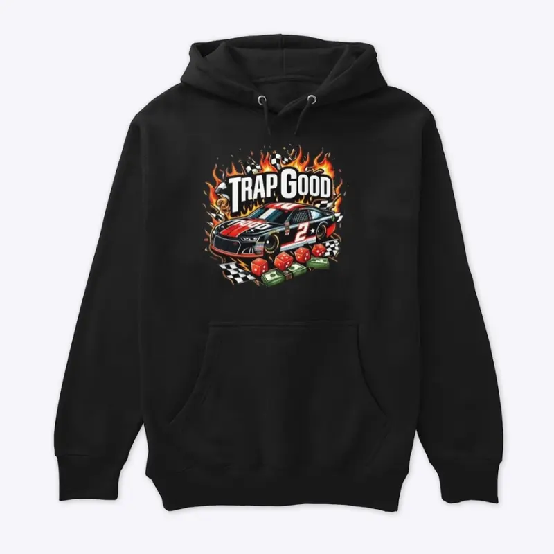 Trap Good Race Car Logo