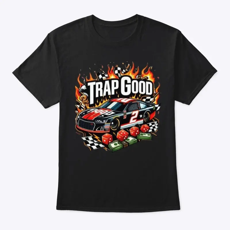 Trap Good Race Car Logo