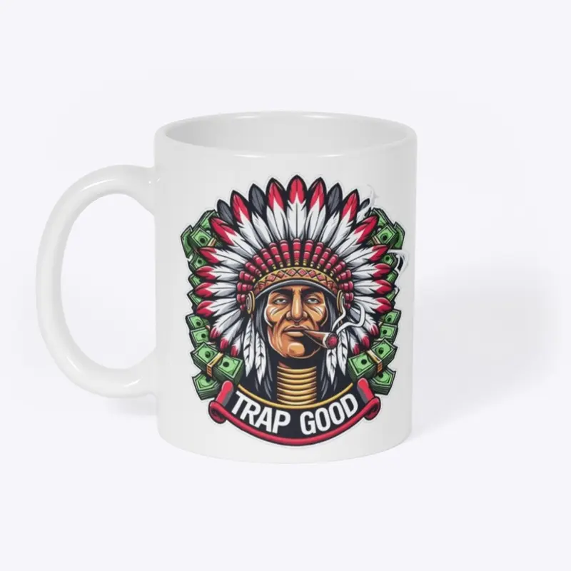 Trap Good Big Chief Logo