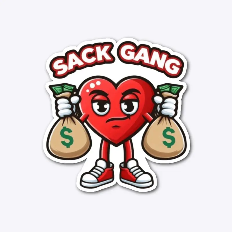 Sack Gang Heart Logo