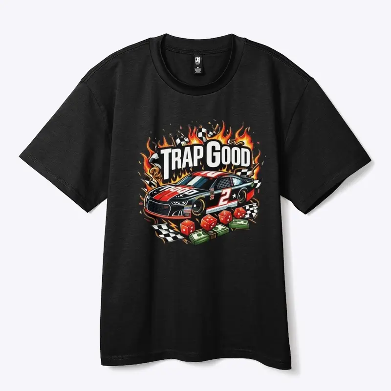 Trap Good Race Car Logo