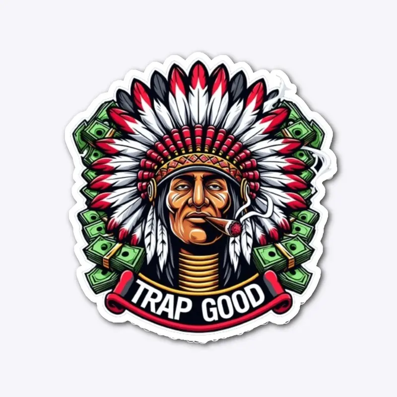 Trap Good Big Chief Logo