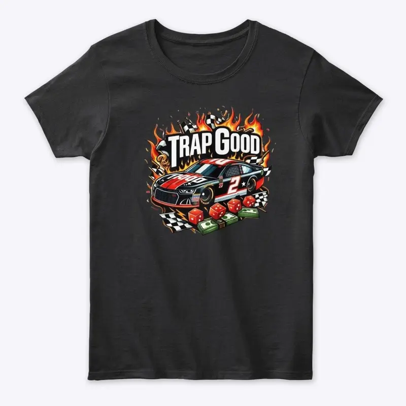 Trap Good Race Car Logo